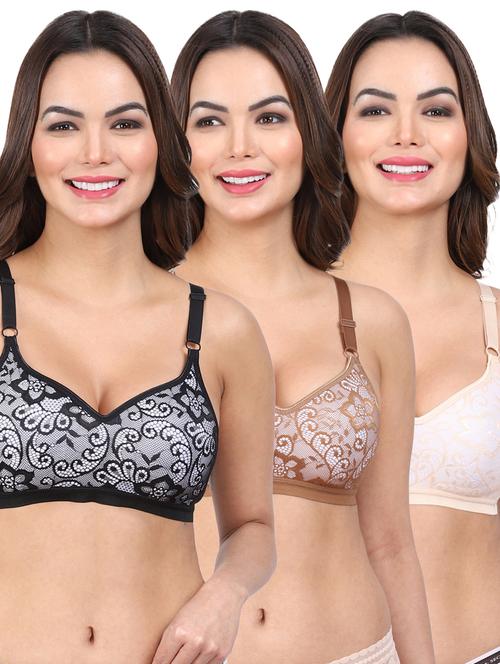 women's pack of 3 t-shirt bra - 20464208 - Very Small Image - 1