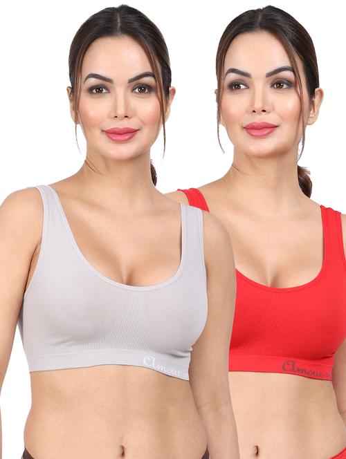 pack of 2 sports bra - 20464697 - Very Small Image - 1