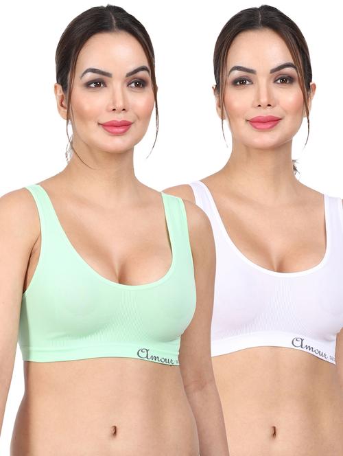 pack of 2 sports bra - 20464702 - Very Small Image - 1