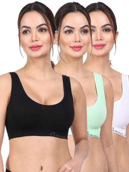 women multi color pack of bra (combos) - 20464759 - Very Small Image - 1