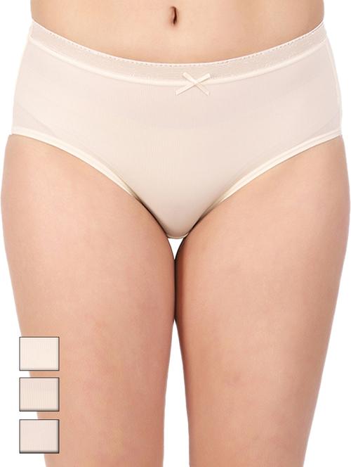 pack of 3 solid hipster panty - 20464797 - Very Small Image - 1