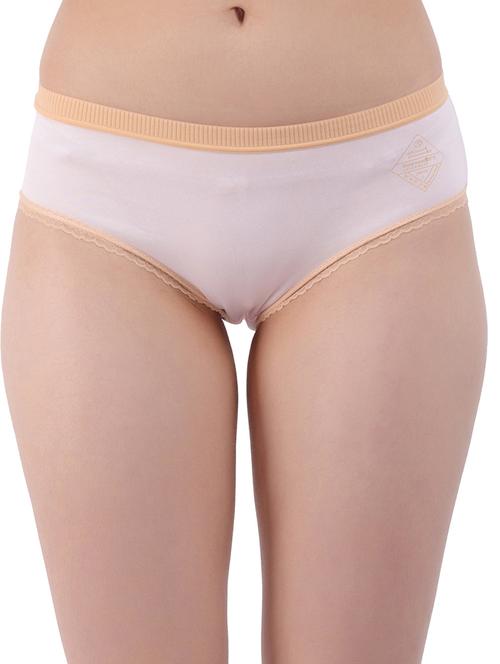 off white cotton blend hipster panty - 20465125 - Very Small Image - 1