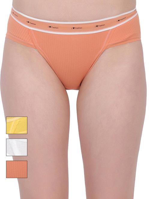 pack of 3 cotton bikini panty - 20465150 - Very Small Image - 1