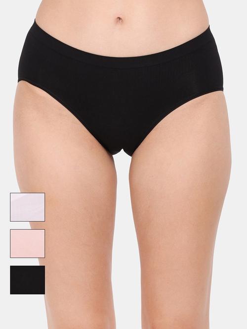 pack of 3 nylon hipster panty - 20465542 - Very Small Image - 1
