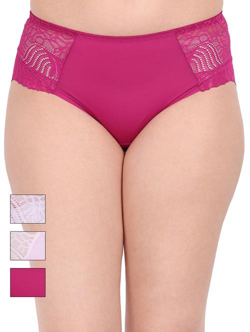pack of 3 nylon hipster panty - 20465580 - Very Small Image - 1