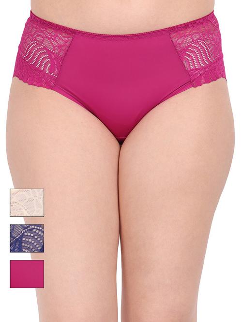 pack of 3 nylon hipster panty - 20465588 - Very Small Image - 1
