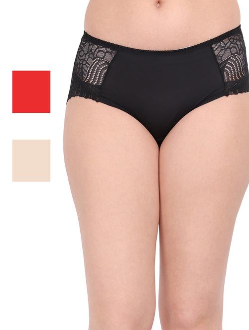 pack of 3 nylon hipster panty - 20465651 - Very Small Image - 1