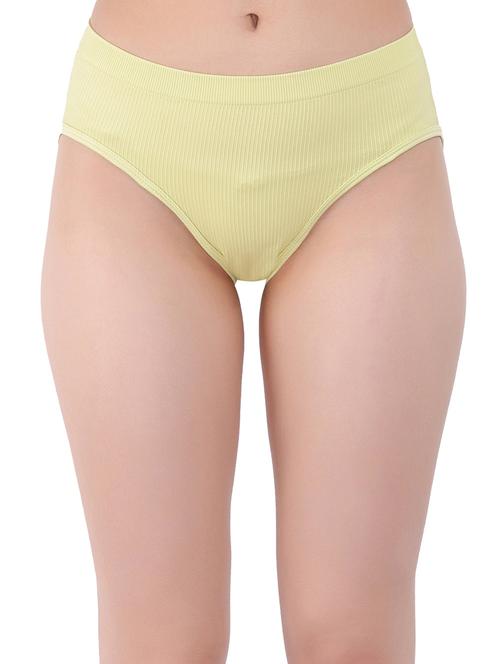 lime green cotton blend hipster panty - 20466353 - Very Small Image - 1
