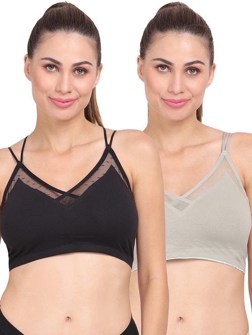 pack of 2 sports bra - 20466497 - Very Small Image - 1
