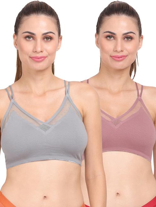 pack of 2 sports bra - 20466959 - Very Small Image - 1