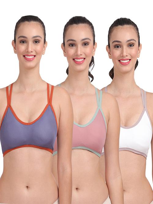 women multi color pack of bra (combos) - 20467006 - Very Small Image - 1