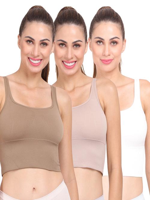 women multi color pack of bra (combos) - 20467076 - Very Small Image - 1
