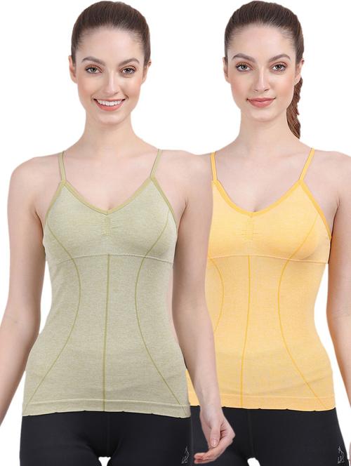 pack of 2 multi colored camisole - 20467357 - Very Small Image - 1