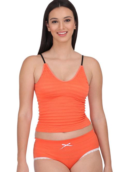 orange solid camisole - 20467360 - Very Small Image - 1