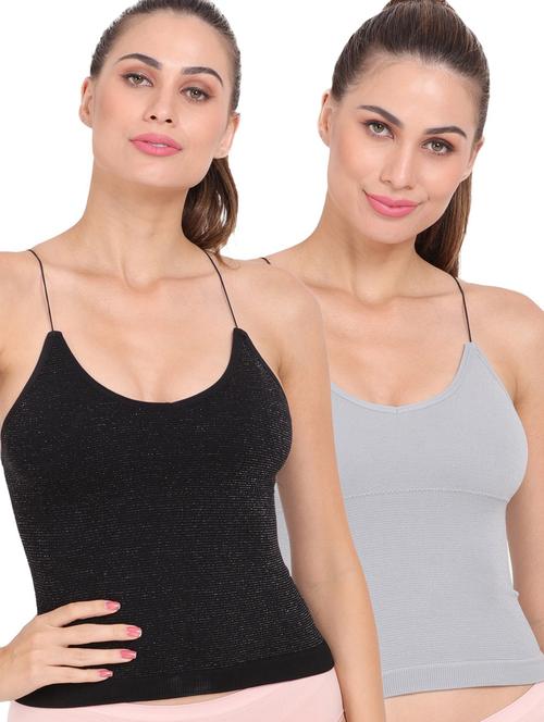 pack of 2 multi colored camisole - 20467389 - Very Small Image - 1