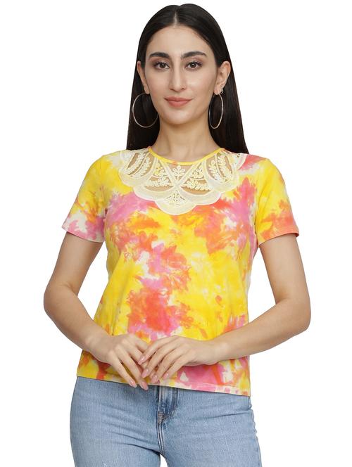 women's all over print crew neck t-shirt - 20469146 - Very Small Image - 1