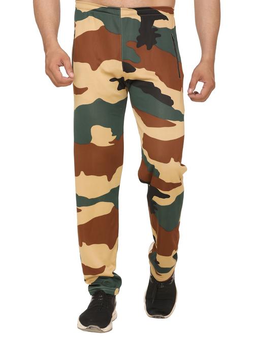 men's multi colored camouflage track pant - 20471940 - Very Small Image - 1