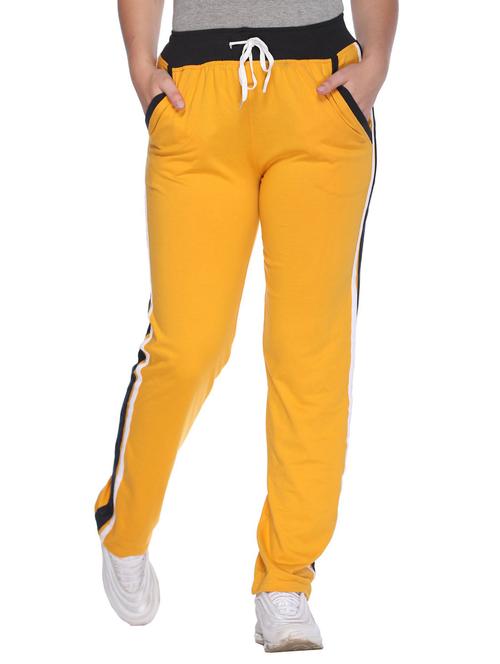yellow tapered track pant - 20472016 - Very Small Image - 1