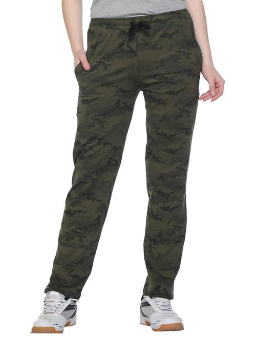 olive camouflage print mid rise pajama - 20472529 - Very Small Image - 1