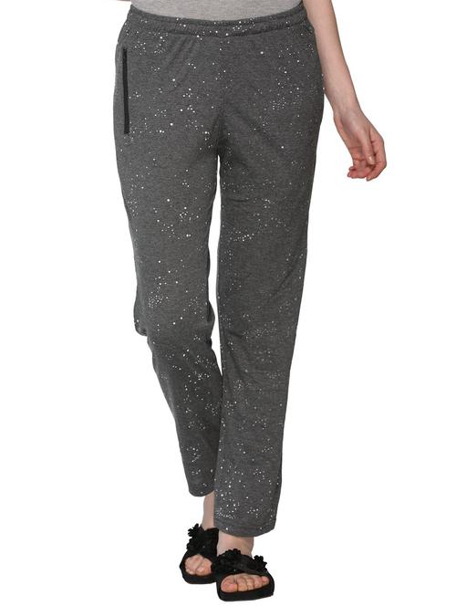 grey printed mid rise pajama - 20472943 - Very Small Image - 1