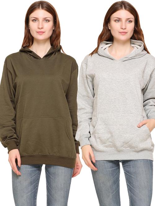 women's plain sweatshirt - 20474573 - Very Small Image - 1