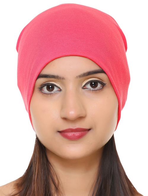 women solid cotton cap - 20475651 - Very Small Image - 1