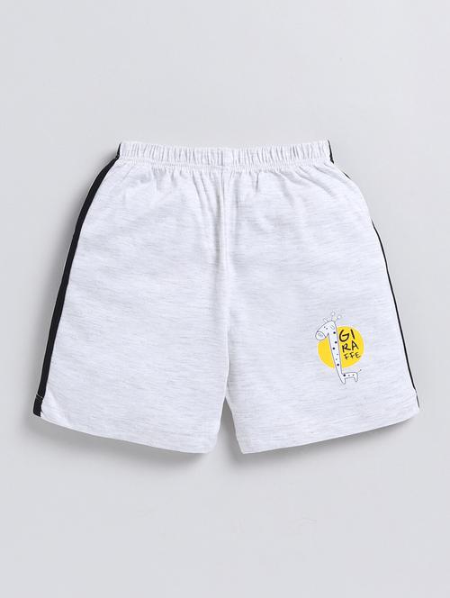 boys mid rise placement print shorts - 20476151 - Very Small Image - 1