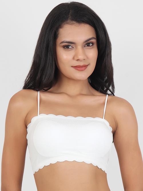 women solid bralette - 20484010 - Very Small Image - 1