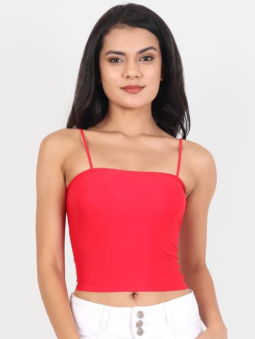 women red cotton bralette - 20484017 - Very Small Image - 1
