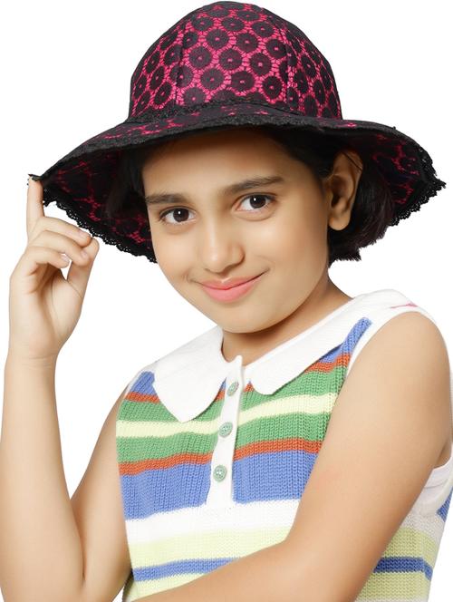 girls round hat cap - 20485157 - Very Small Image - 1