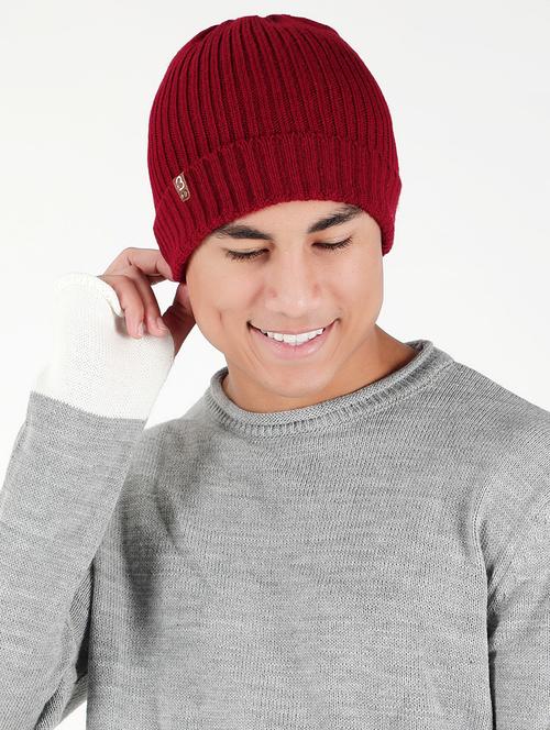 men wool winter cap - 20485317 - Very Small Image - 1