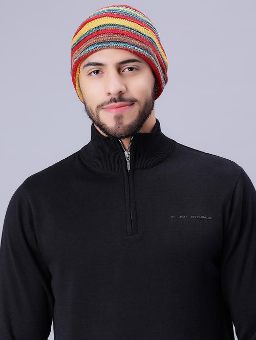 men wool winter cap - 20485333 - Very Small Image - 1