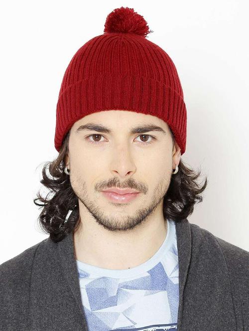 men wool winter cap - 20485345 - Very Small Image - 1