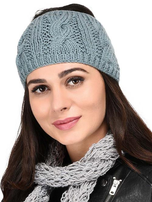 women wool ear headband - 20485385 - Very Small Image - 1