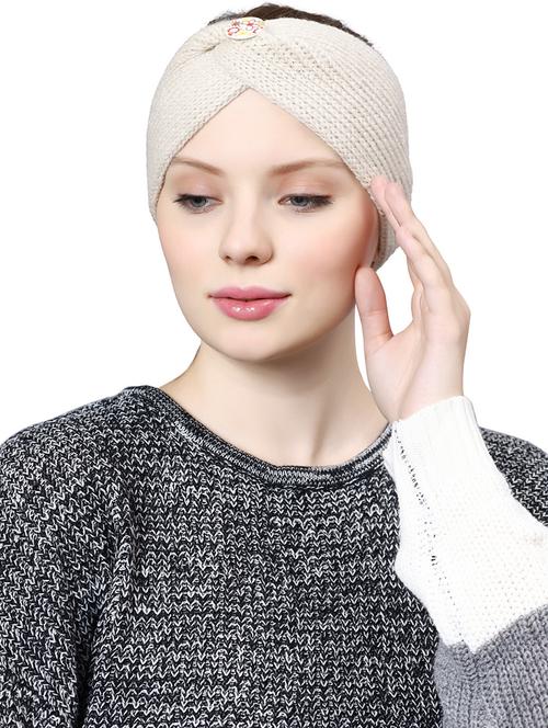 women wool ear headband - 20485405 - Very Small Image - 1