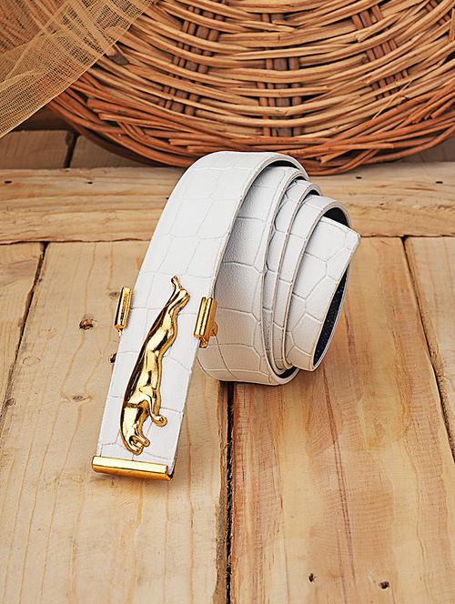 men textured leather belt - 20485765 - Very Small Image - 1