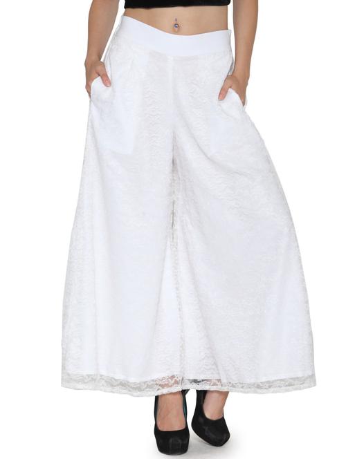 women pleated wide leg trouser - 20486967 - Very Small Image - 1