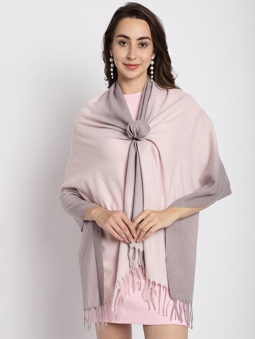 women multi colored acrylic ombre muffler - 20488286 - Very Small Image - 1