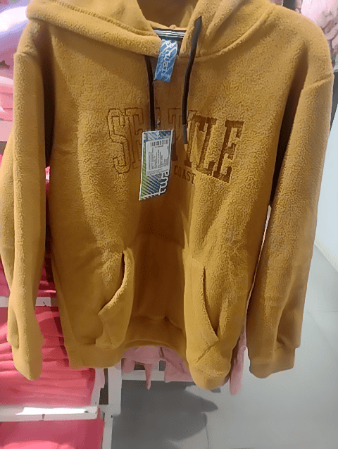yellow wool blend sweatshirt - 20491173 - Very Small Image - 1