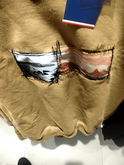 khaki fleece sweatshirt - 20491300 - Very Small Image - 1