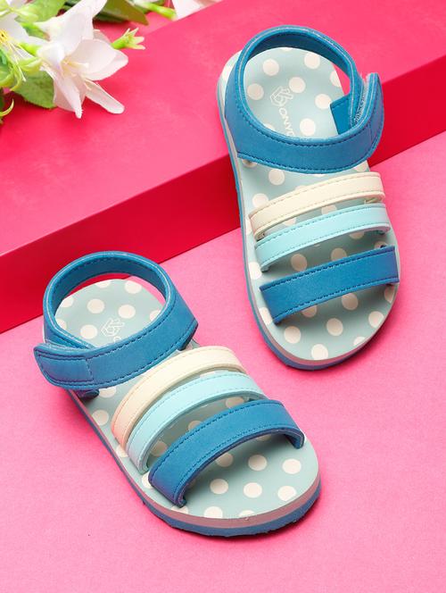 unisex color block sandals - 20492470 - Very Small Image - 1