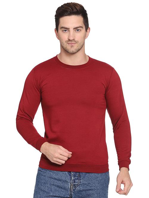 mens plain sweatshirt - 20496223 - Very Small Image - 1