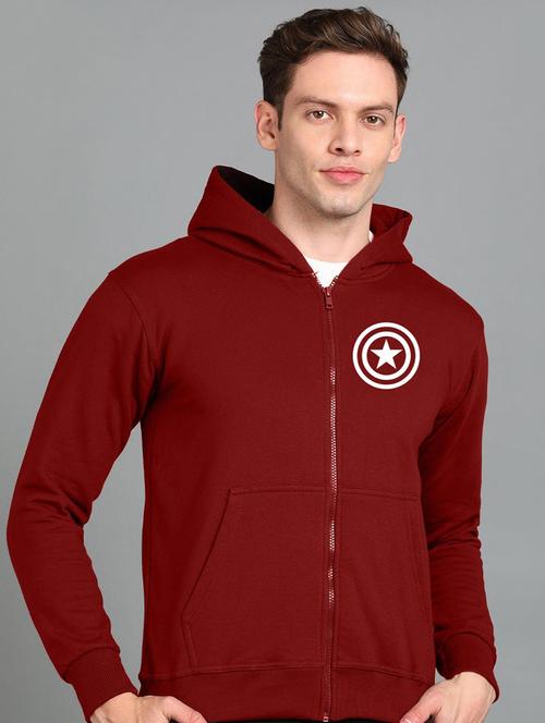 mens placement print sweatshirt - 20496248 - Very Small Image - 1