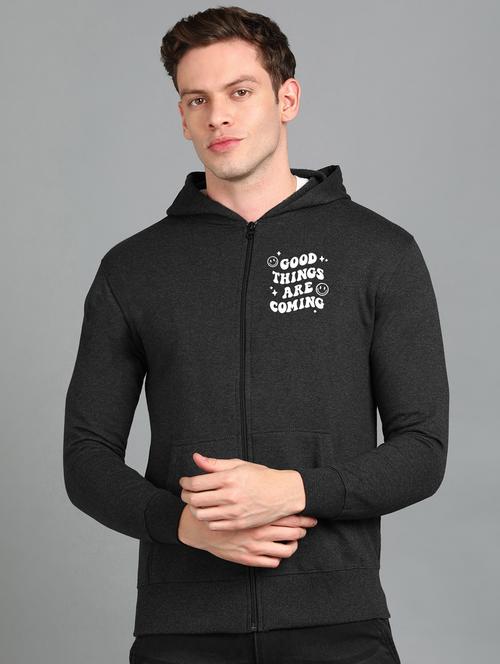 men long sleeves front & back print sweatshirt - 20496267 - Very Small Image - 1