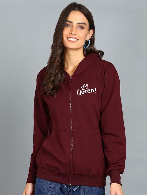 women's chest print sweatshirt - 20496597 - Very Small Image - 1