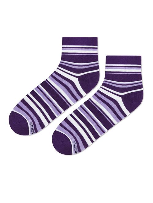 multi colored cotton ankle length socks - 20497999 - Very Small Image - 1