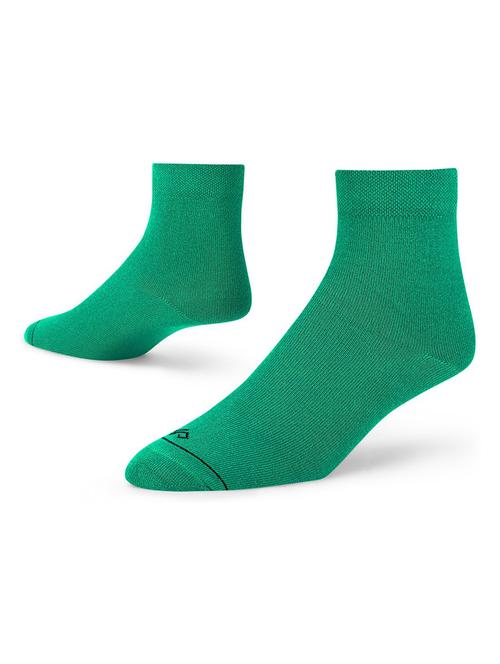 unisex solid ankle length socks - 20498027 - Very Small Image - 1
