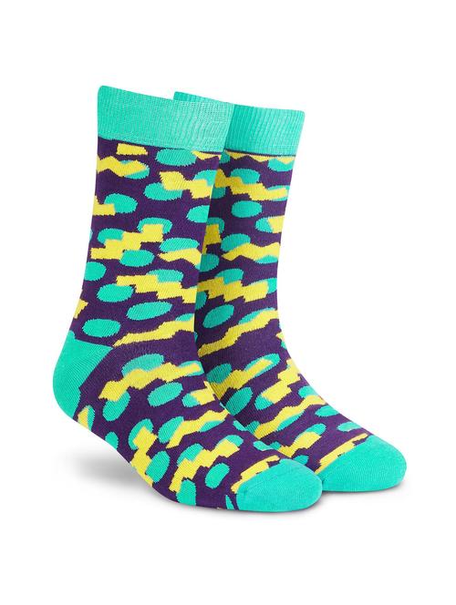 unisex multi colored above ankle length socks - 20498271 - Very Small Image - 1