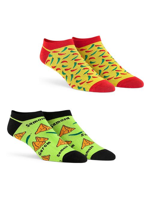 women set of 2 ankle length socks - 20498317 - Very Small Image - 1