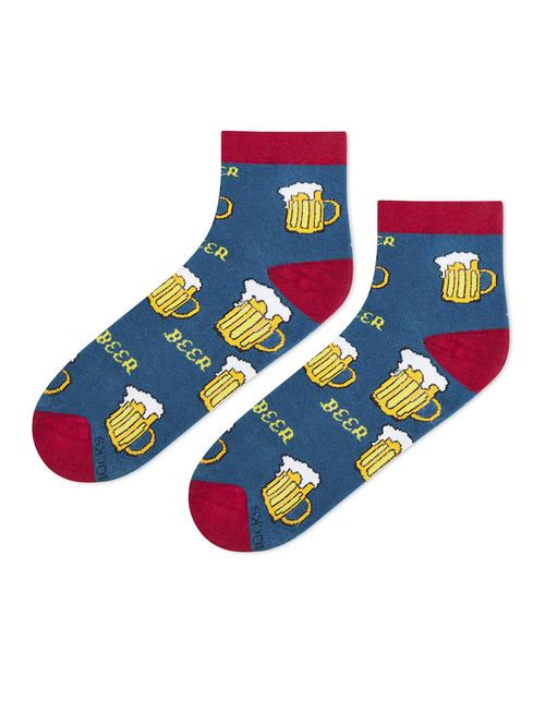 unisex multi colored ankle length socks - 20498561 - Very Small Image - 1